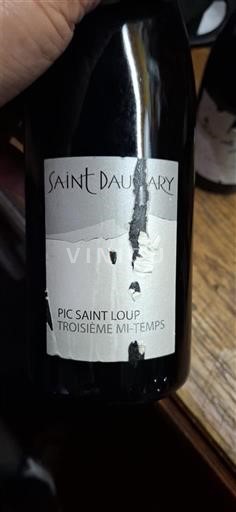 Langvedok Pic-saint-loup Saint Daumary Troisième Mi-Temps 2014