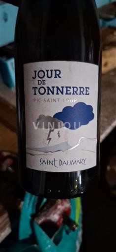 Langvedok Pic-saint-loup Saint Daumary Jour de Tonnerre 2016
