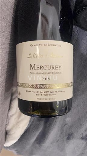 Burgundsko Mercurey Le Cerisier et L'Abricotier 2018