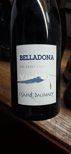 Langvedok Pic-saint-loup Saint Daumary Belladona 2017