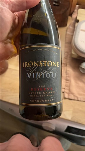 Vùng trồng nho được cấp phép California Sierra Foothills Ironstone Vineyards Reserve Estate Grown 2021