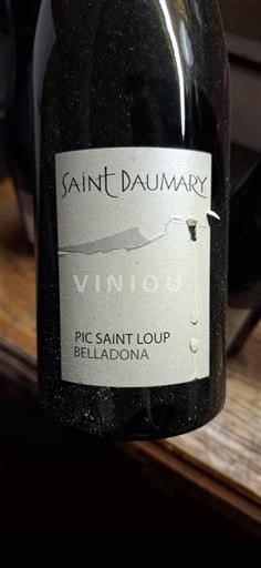 Langvedok Pic-saint-loup Saint Daumary Belladona 2013