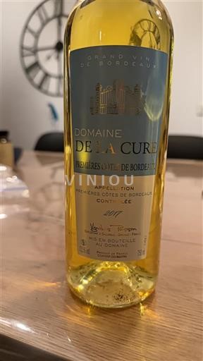 Burdeos Primeras Colinas de Burdeos Domaine La Cure 2017