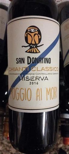 Toscana Chianti Classico San Donatino Poggio ai Mori 2016