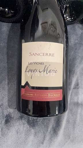 Valle del Loira Sancerre Domaine Reverdy Ducroux Les Vignes Louys Marie 2020