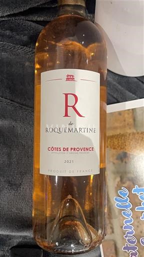 Provence Côtes-de-Provence Roquemartine R de Roquemartine 2021