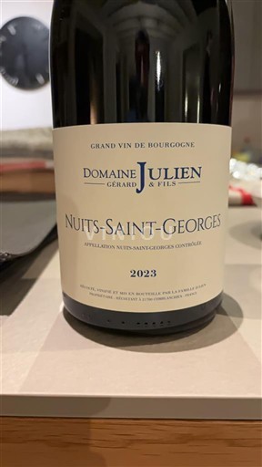 Burgundy Nuits-Saint-Georges Domaine Julien Gérard & Fils 2023