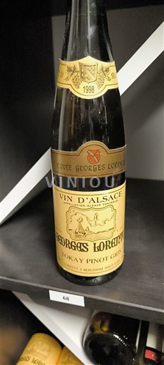 Alsace Georges Lorentz Georges Lorentz tokay pinot gris 1998