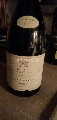 Victoria Pyrenees Domaine Terlato & Chapoutier Lieu-dit Malakoff 2011