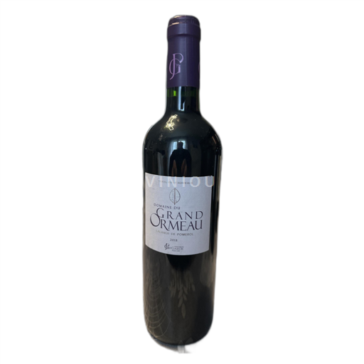 Bordeaux Lalande-de-pomerol Domaine du Grand Ormeau 2018