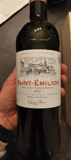 Burdeos Saint-Émilion Maison Bouey, Ambares 2022