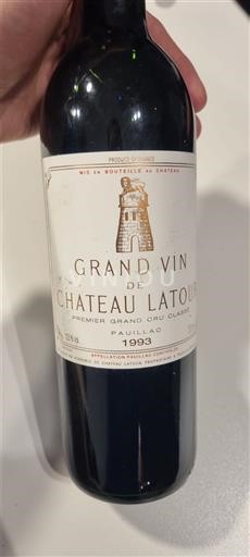 Bordo Pauillac Grand Cru Château Latour Grand Vin de Château Latour 1993