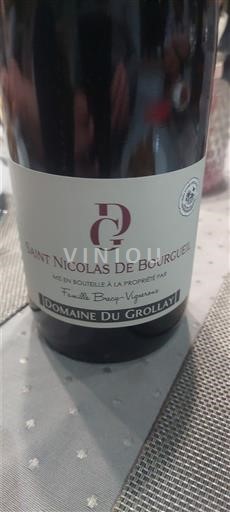 Loire-dalen Saint-Nicolas-De-Bourgueil Domaine Grollay 2024