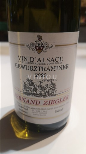 Alsace Fernand Ziegler 2023