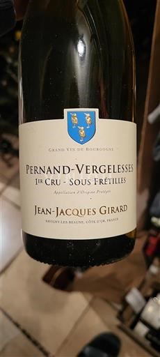 Burgundi Pernand-vergelesses Premier Cru Jean-Jacques Girard 1er Cru - Sous Frétilles 2023