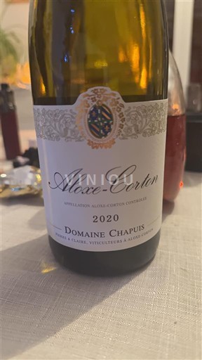 Burgundsko Aloxe-Corton Domaine Chapuis 2020