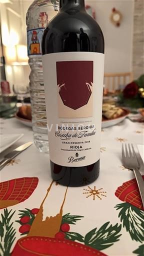 La Rioja Rioja Bodegas Beronia Cosecha de Familia Gran Reserva 2016