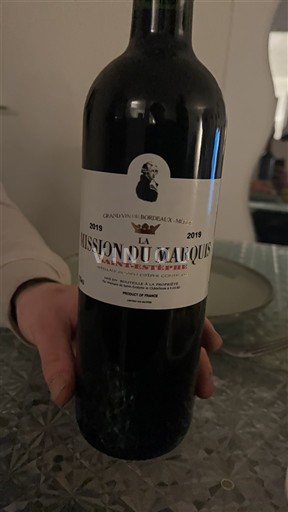 Bordeaux Saint-Estèphe La Mission du Marquis 2019