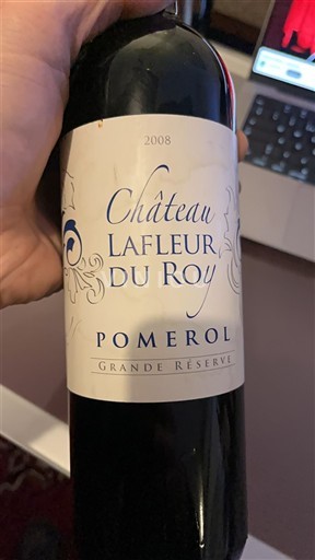 Bordeaux Pomerol Château Lafleur du Roy Grande Réserve 2008