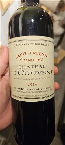 Bordeaux Saint-Émilion Grand Cru Grand Cru Château Le Couvent 2014