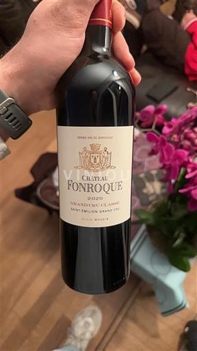 Burdeos Saint-Émilion Gran Cru Grand Cru Château Fonroque 2020