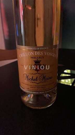 Loire-dalen Michel Moine Crillon des Vosges Moelleux 2022