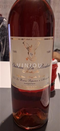Tây Nam Monbazillac Château La Borderie 1986