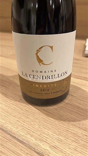 Langvedok Corbières Domaine La Cendrillon Inédite 2018