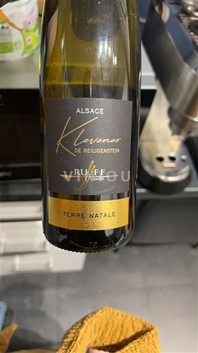 Alsace Klevener de Heiligenstein Ruff Terre Natale Non-Vintage
