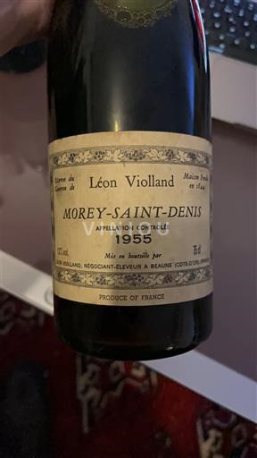 Burgundsko Morey-saint-denis Léon Violland 1955