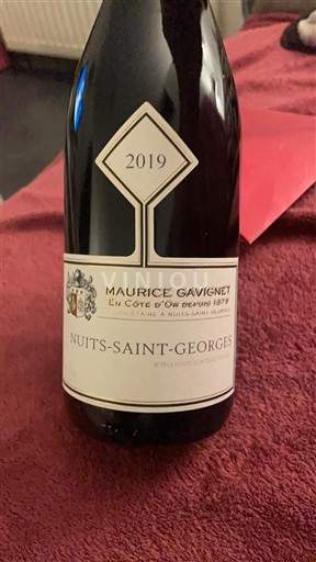 Burgundy Nuits-Saint-Georges Maurice Gavignet 2019