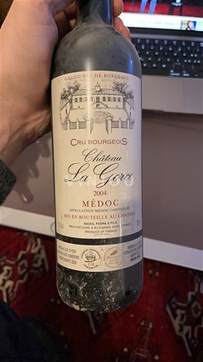 Bordeaux Médoc Cru Bourgeois Château La Gorce 2004