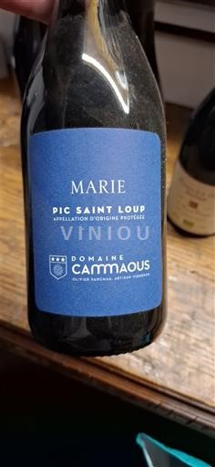 Langvedok Pic-saint-loup Domaine Cammaous Marie 2018