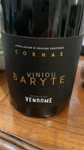 Rhône-dalen Cornas Domaine Vennome Baryte Ikke årgangsbestemt