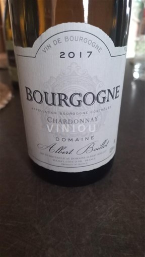 Bourgondië Bourgogne Domaine Albert Boillot 2017