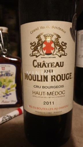 Bordeaux Haut-Médoc Château Moulin Rouge 2011
