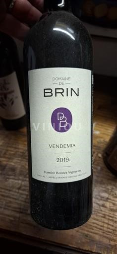 Sudoeste Gaillac Domaine Brin Vendemia 2019