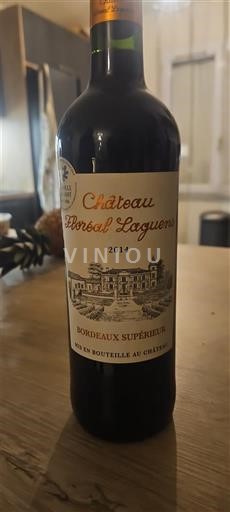 Bordeaux Bordeaux supérieur Château Floreal Laguens 2014