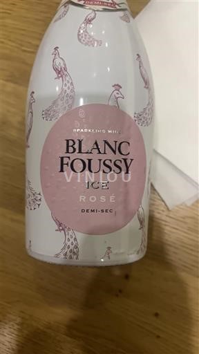 Loiren laakso Crémant de Loire Blanc Foussy Ice Rosé Ei vuosikertaa