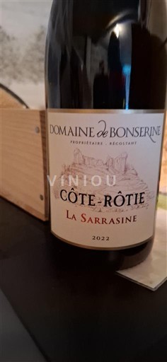 Рона долина Кот Роти Domaine Bonserine La Sarrasine 2022