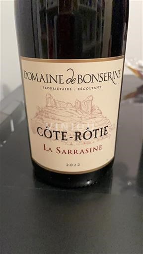 Thung lũng Rhône Côte-rôtie Domaine Bonserine La Sarrasine 2022