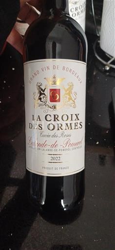 Burdeos Lalande-de-Pomerol La Croix des Ormes des Roses 2022