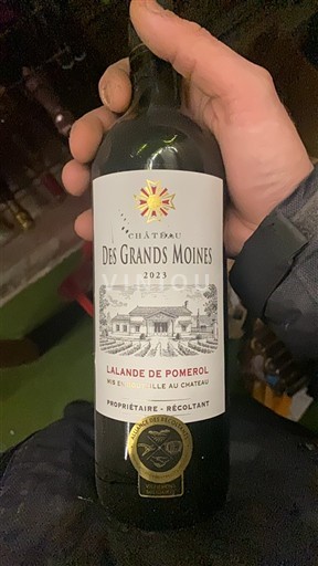 Bordeaux Lalande-de-pomerol Château S Grands Moines 2023