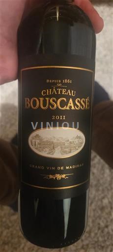 Sud-Vest Madiran Château Bouscassé 2011