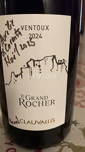 Thung lũng Rhône Ventoux Clauvallis Le Grand Rocher 2024