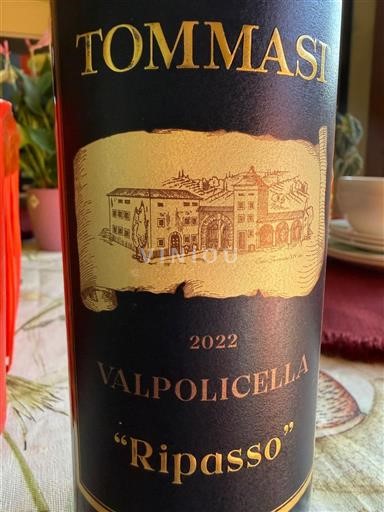 Venetia Valpolicella Ripasso Tommasi Ripasso 2022