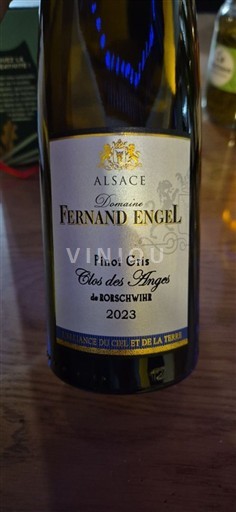 Alsace Pinot xám Domaine Fernand Engel Clos des Anges de Rorschwihr 2023