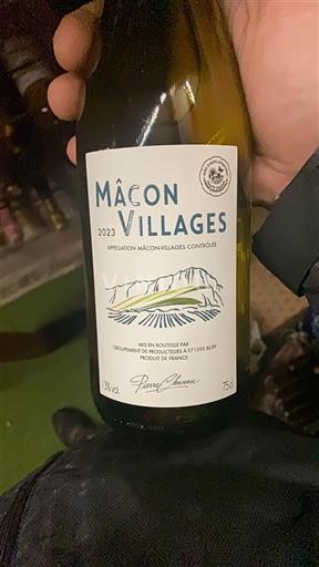 Burgundija Mâcon in Mâcon-villages Groupement de Producteurs à Prissé 2023