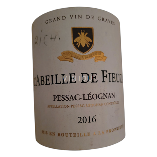 Burdeos Pessac-Léognan Château de Fieuzal L'Abeille de Fieuzal 2016