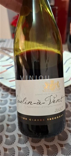 Beaujolais Moulin-à-vent Jean Loron Sélection Claude Théodore 2023